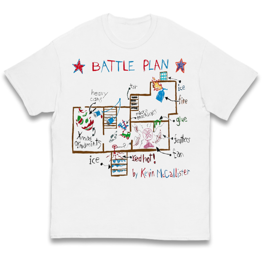 home alone battle plan Kids T-Shirt