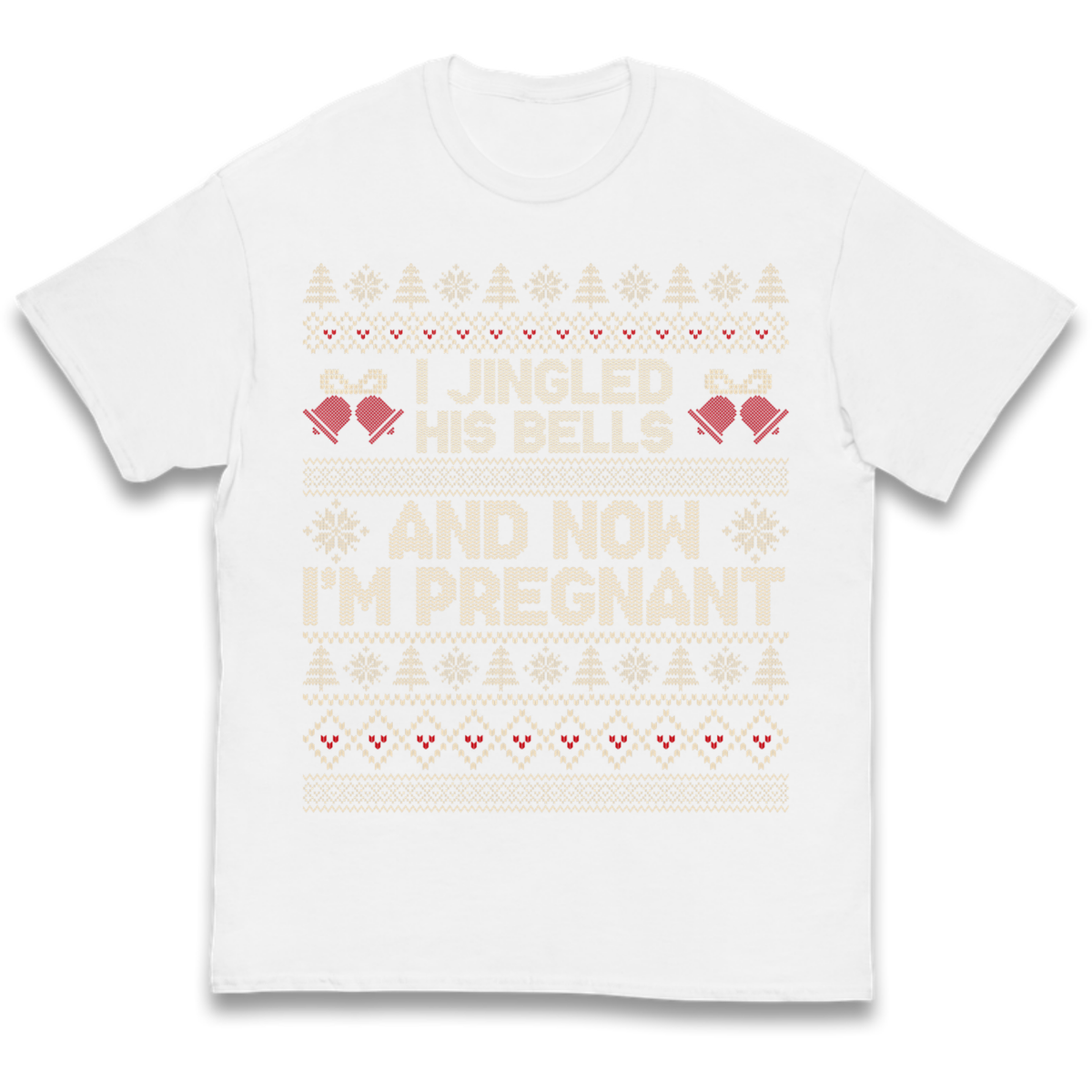 Pregnant At Christmas Kids T-Shirt