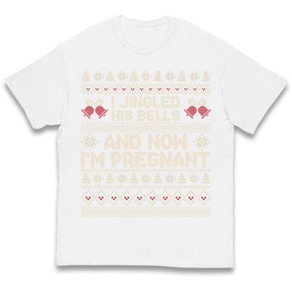 Pregnant At Christmas Kids T-Shirt