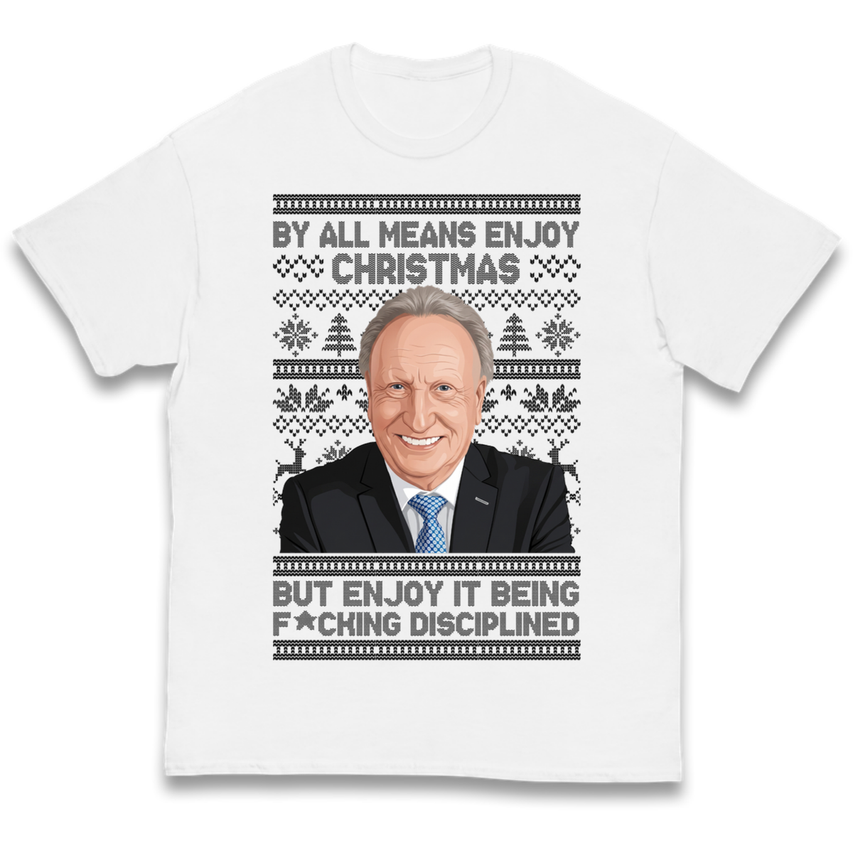 Neil Warnock Christmas Kids T-Shirt