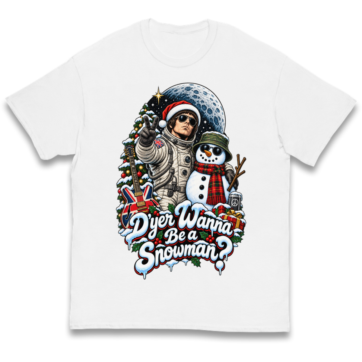 Oasis Band Christmas Kids T-Shirt