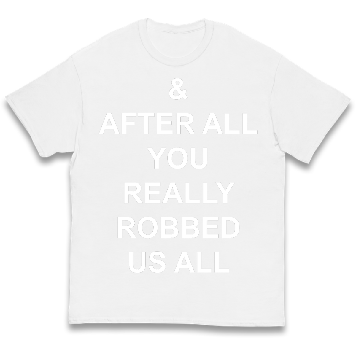 And After All You Really Robbed Us All Man City Cheats Kids T-Shirt