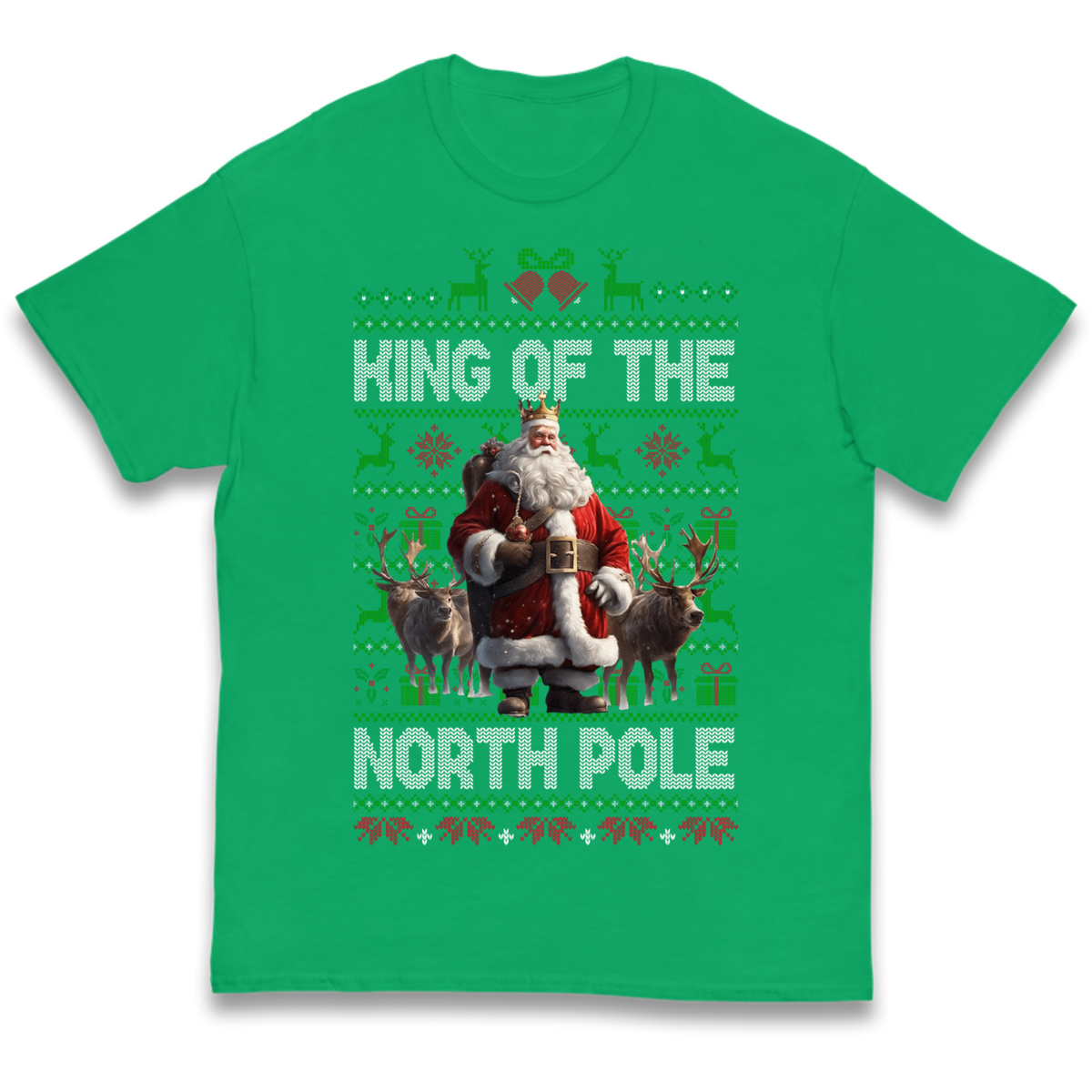 King Santa Christmas Kids T-Shirt