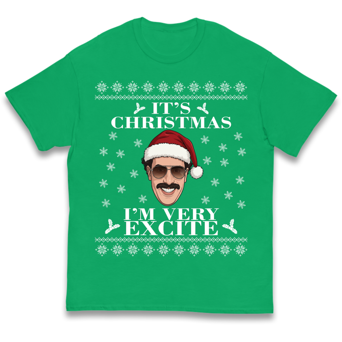 I Very Excite Christmas Kids T-Shirt