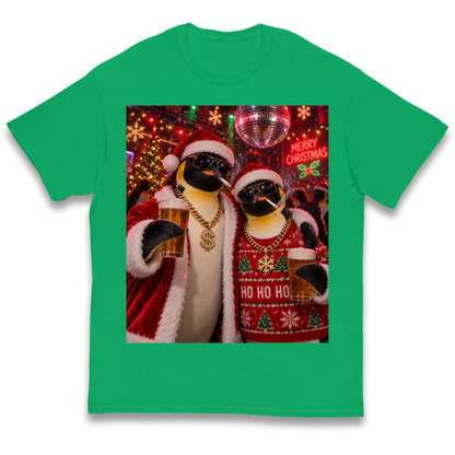 Penguin Christmas Kids T-Shirt