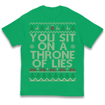 Throne Of Lies Christmas Kids T-Shirt