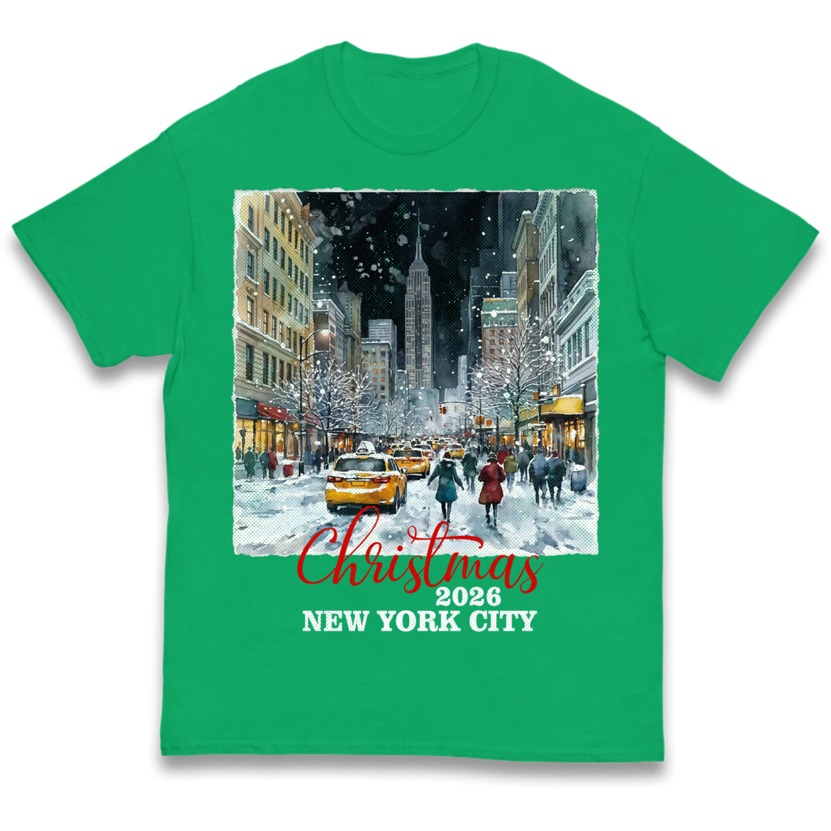 New York Winter Gift Kids T-Shirt
