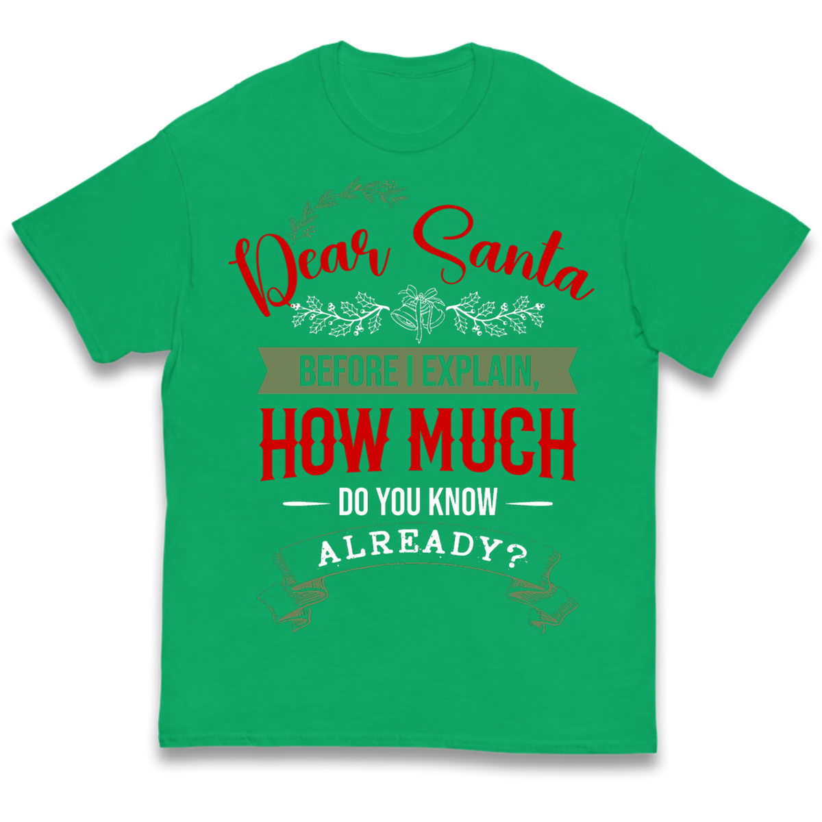 naughty christmas outfit Kids T-Shirt