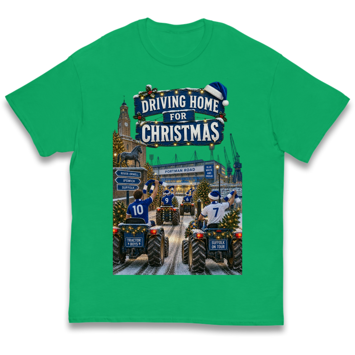 Ipswich Town Christmas Kids T-Shirt
