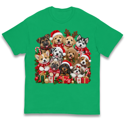 Puppy Christmas Kids T-Shirt