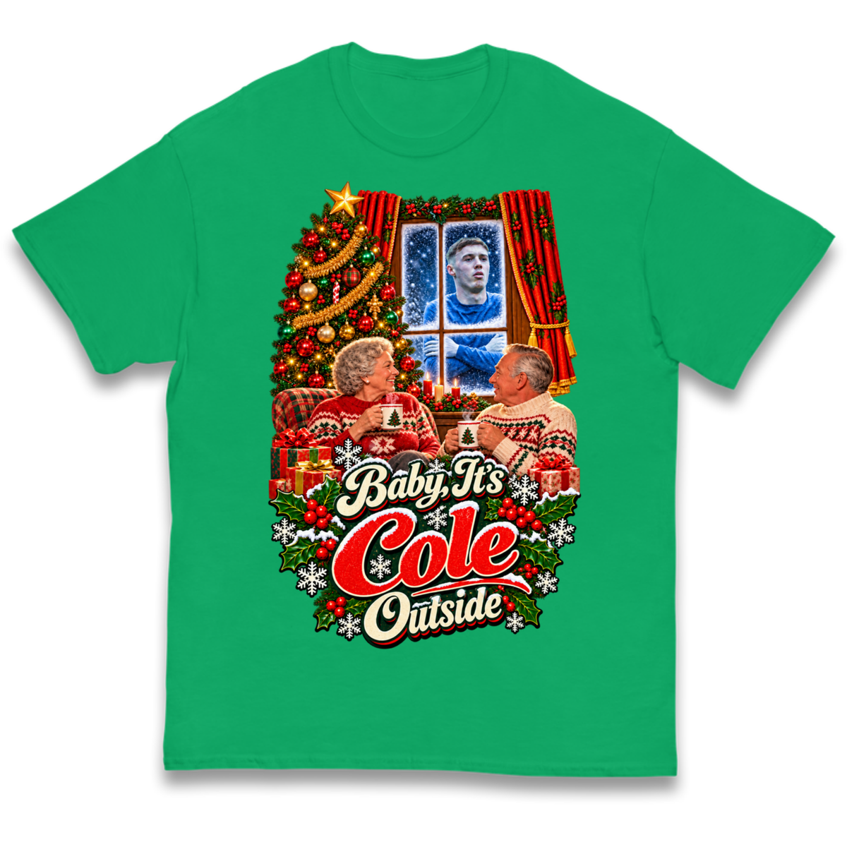 Chelsea Football Christmas Kids T-Shirt
