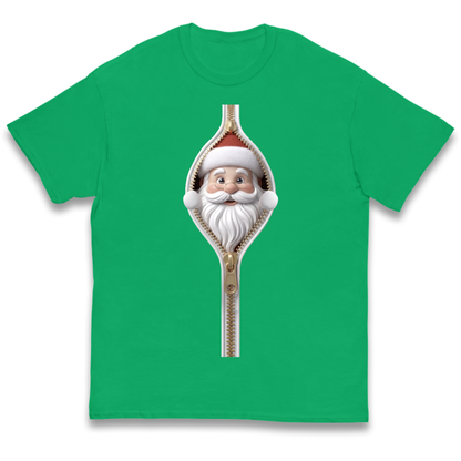 Santa Face Novelty Kids T-Shirt