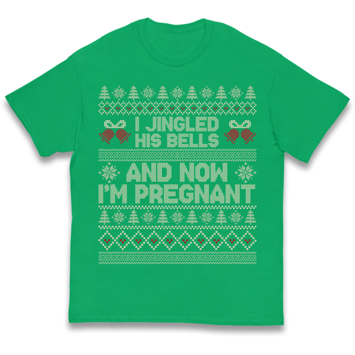 Pregnant At Christmas Kids T-Shirt
