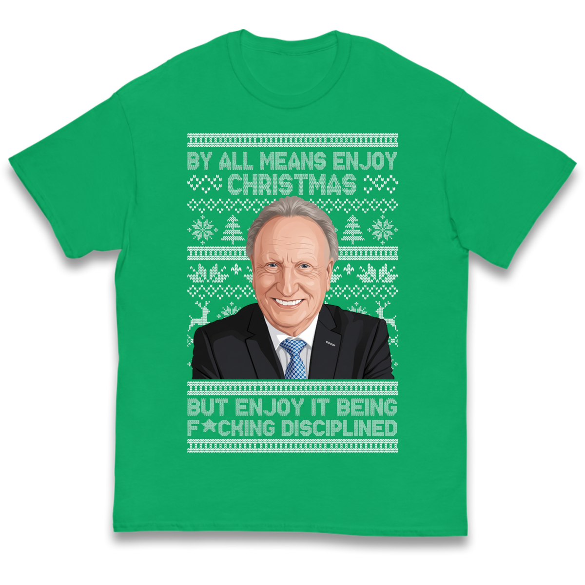 Neil Warnock Christmas Kids T-Shirt