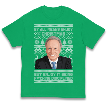 Neil Warnock Christmas Kids T-Shirt