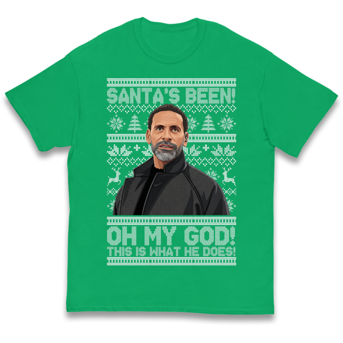Steve Rio Ferdinand Christmas Kids T-Shirt