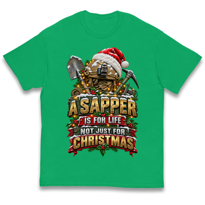 Royal Engineers Sappers Christmas Kids T-Shirt