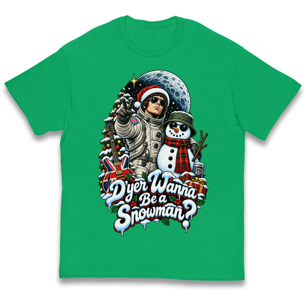 Oasis Band Christmas Kids T-Shirt