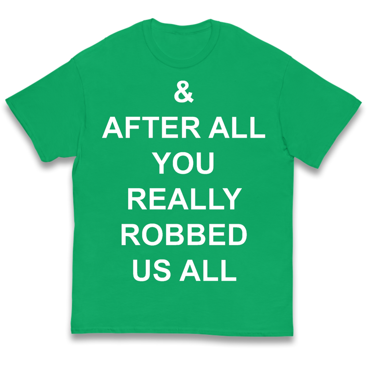 And After All You Really Robbed Us All Man City Cheats Kids T-Shirt