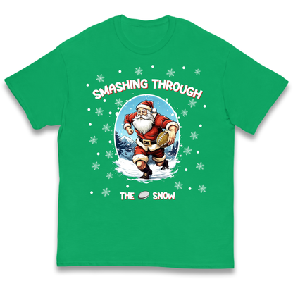 Rugby Santa Clothing Kids T-Shirt