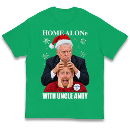 Home Alone Prince Harry Andrew Christmas Kids T-Shirt