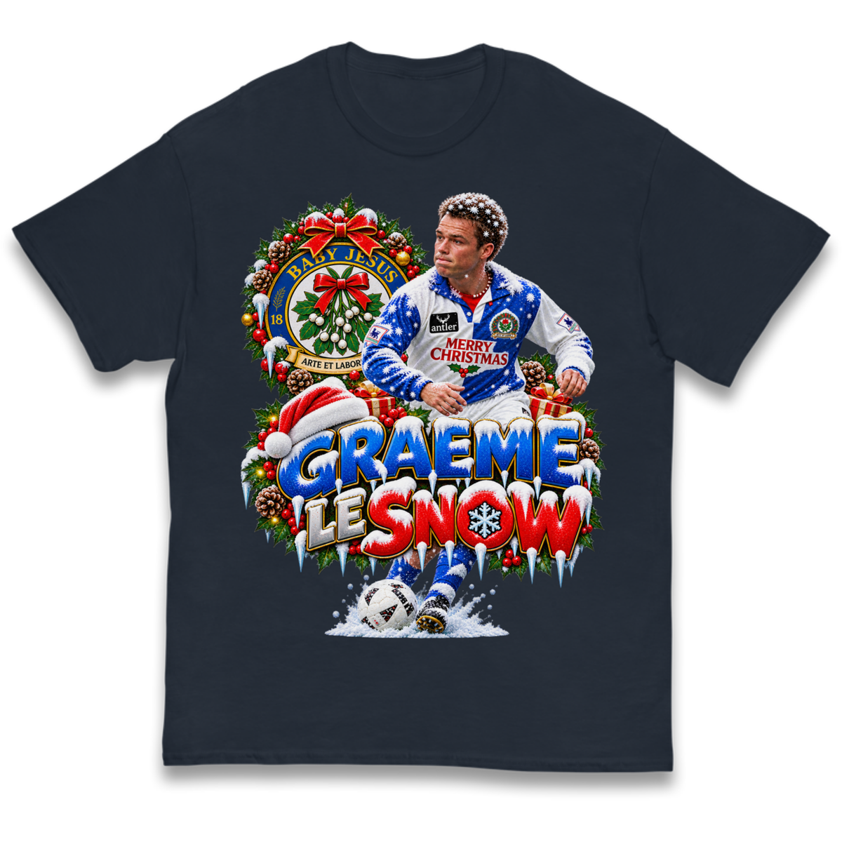 Blackburn Christmas Kids T-Shirt