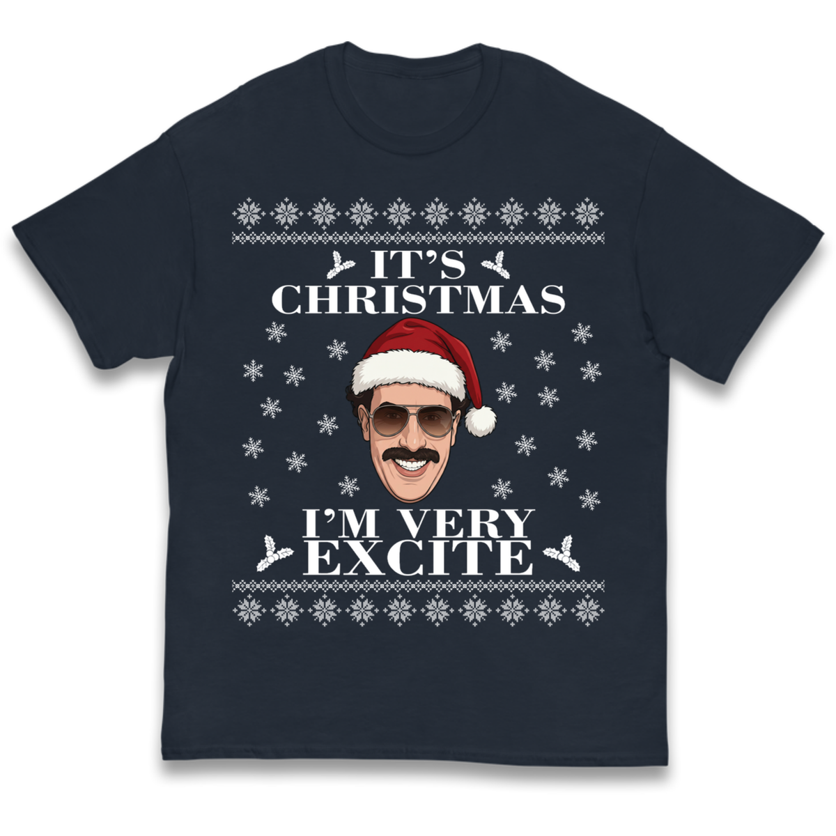 I Very Excite Christmas Kids T-Shirt