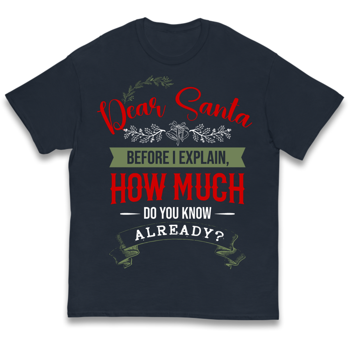 naughty christmas outfit Kids T-Shirt