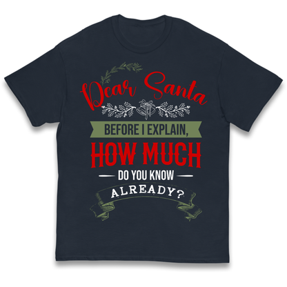 naughty christmas outfit Kids T-Shirt