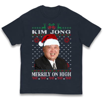 Kim Jong Christmas Kids T-Shirt