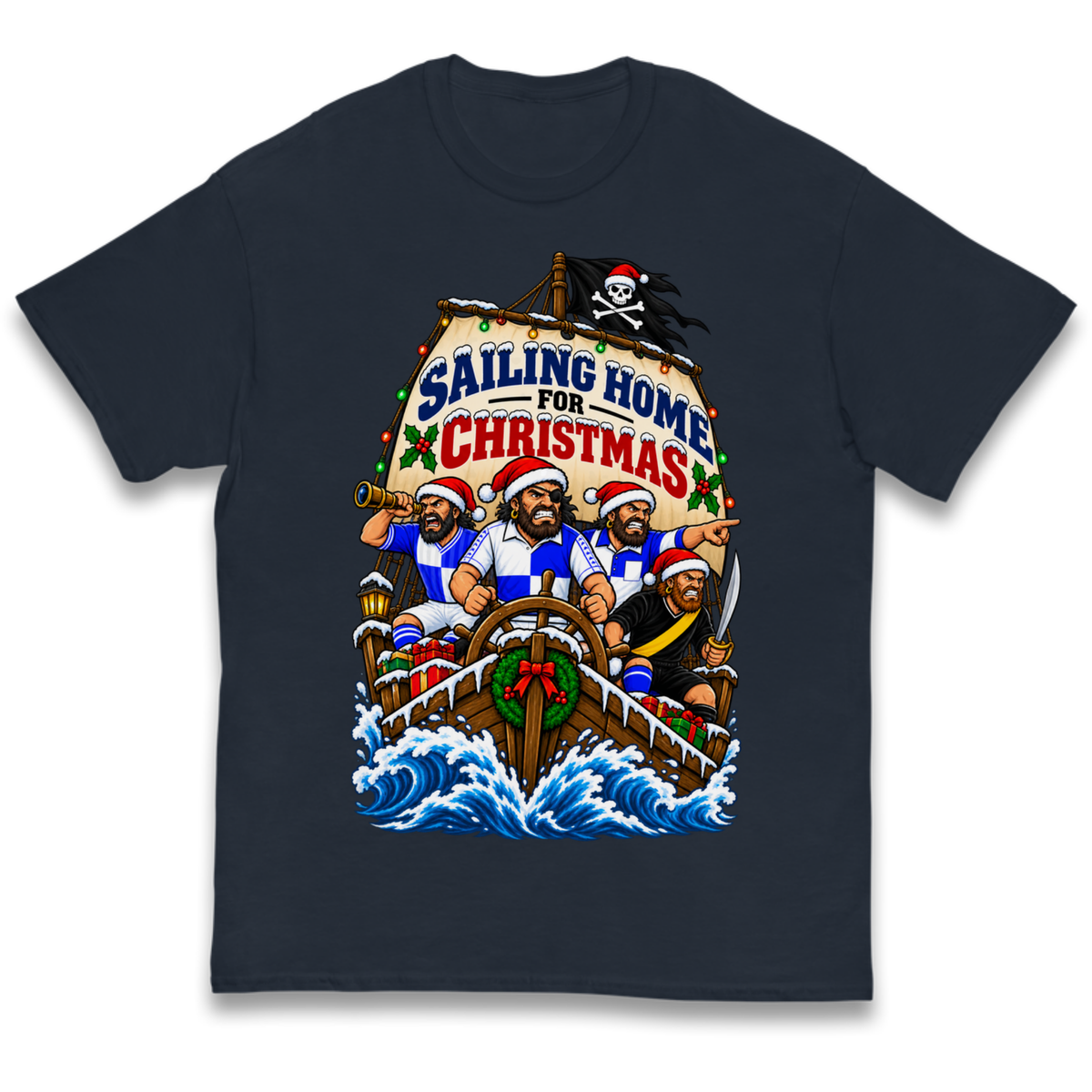 Bristol Rovers Christmas Kids T-Shirt