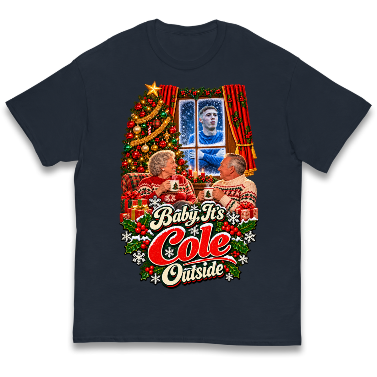 Chelsea Football Christmas Kids T-Shirt