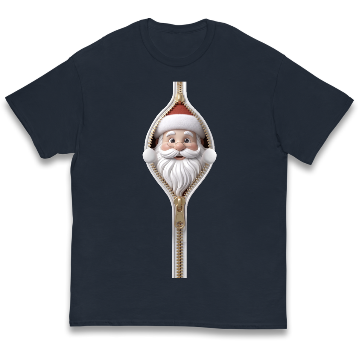 Santa Face Novelty Kids T-Shirt