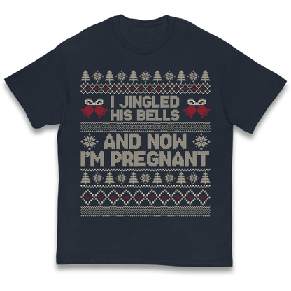 Pregnant At Christmas Kids T-Shirt