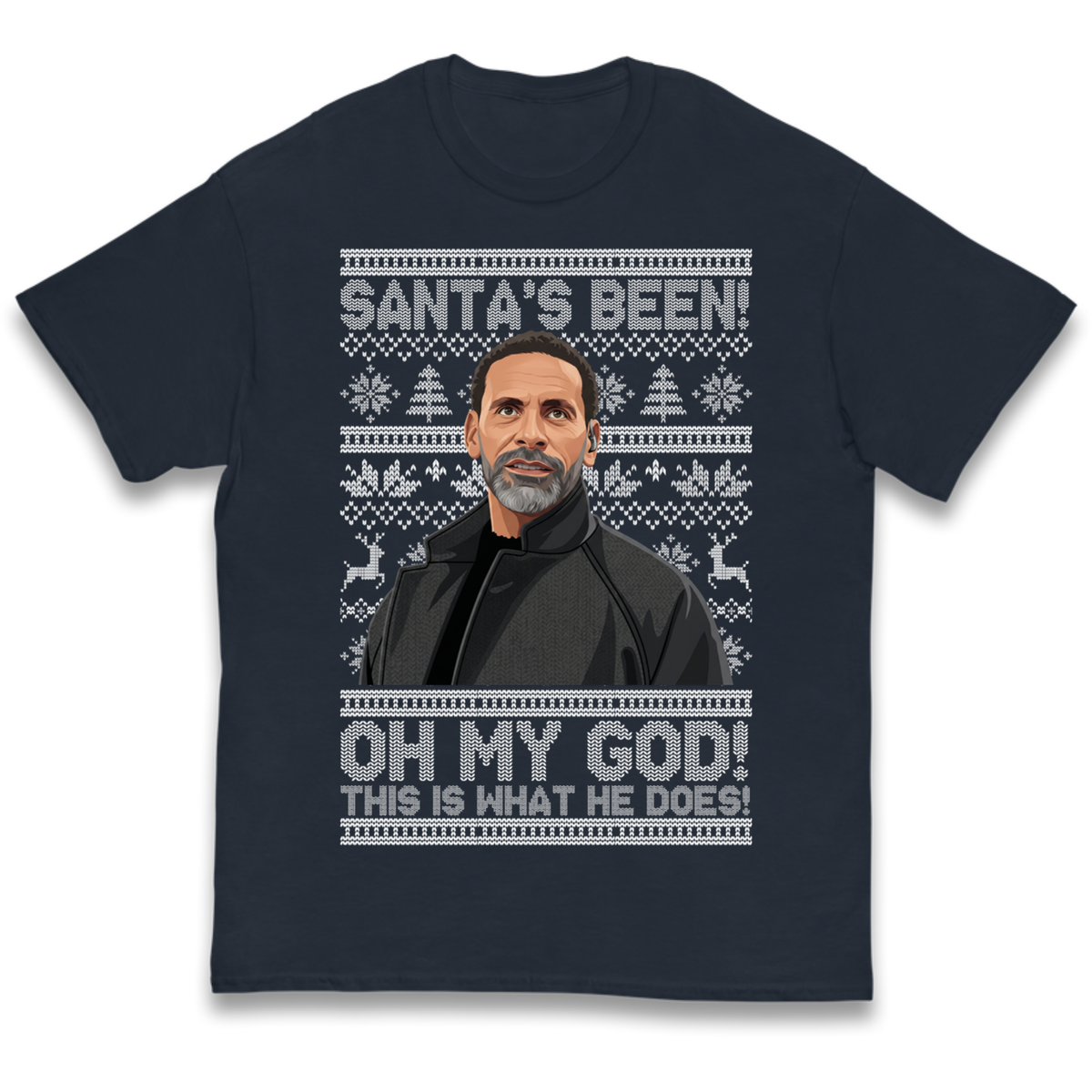 Steve Rio Ferdinand Christmas Kids T-Shirt