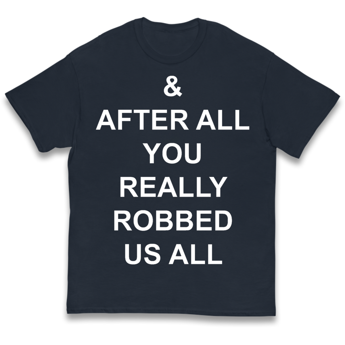 And After All You Really Robbed Us All Man City Cheats Kids T-Shirt