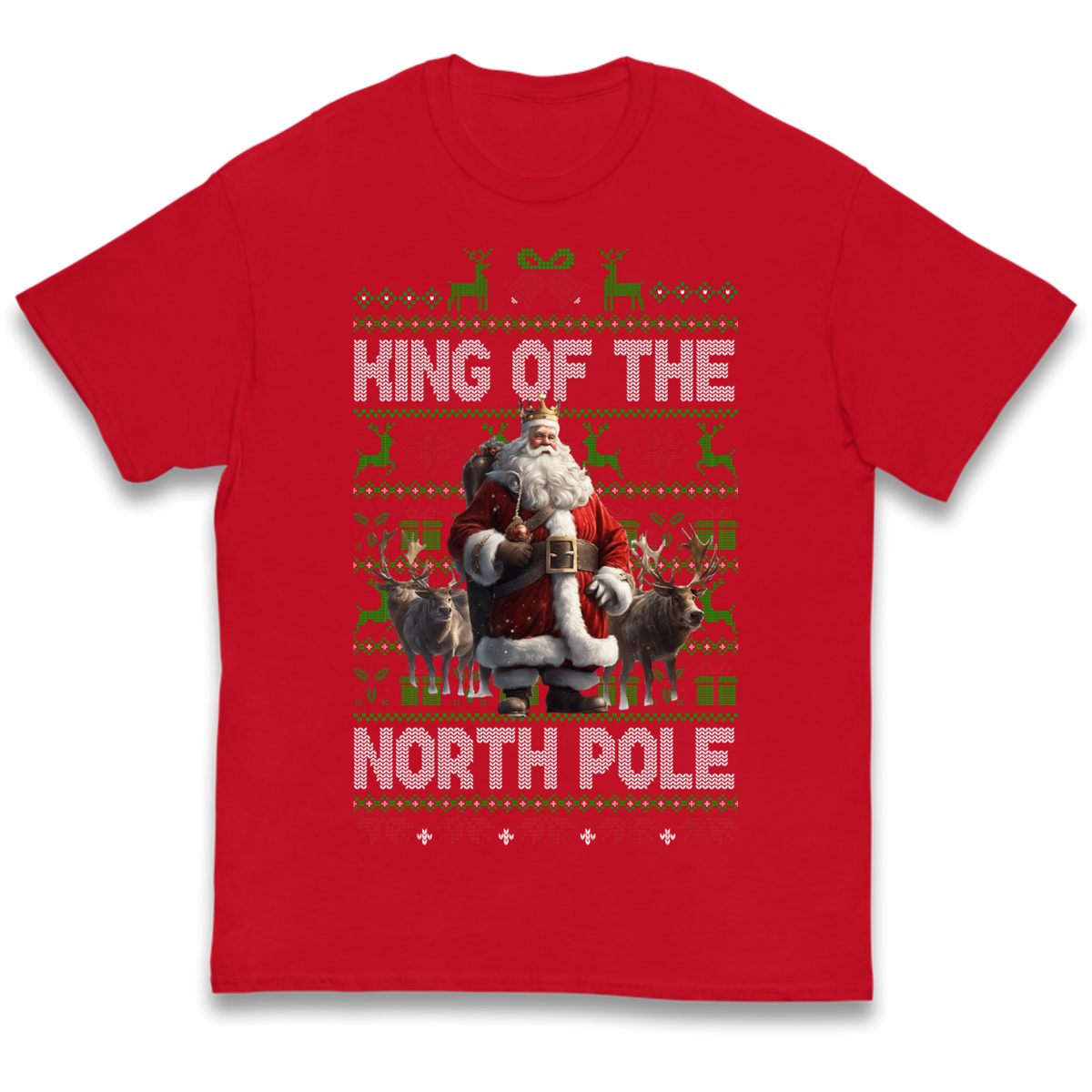 King Santa Christmas Kids T-Shirt