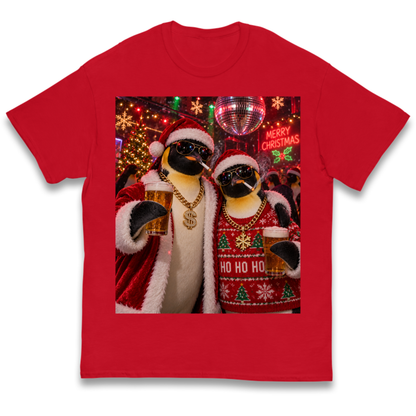Penguin Christmas Kids T-Shirt