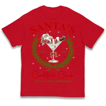 Cocktail Lover Christmas Kids T-Shirt