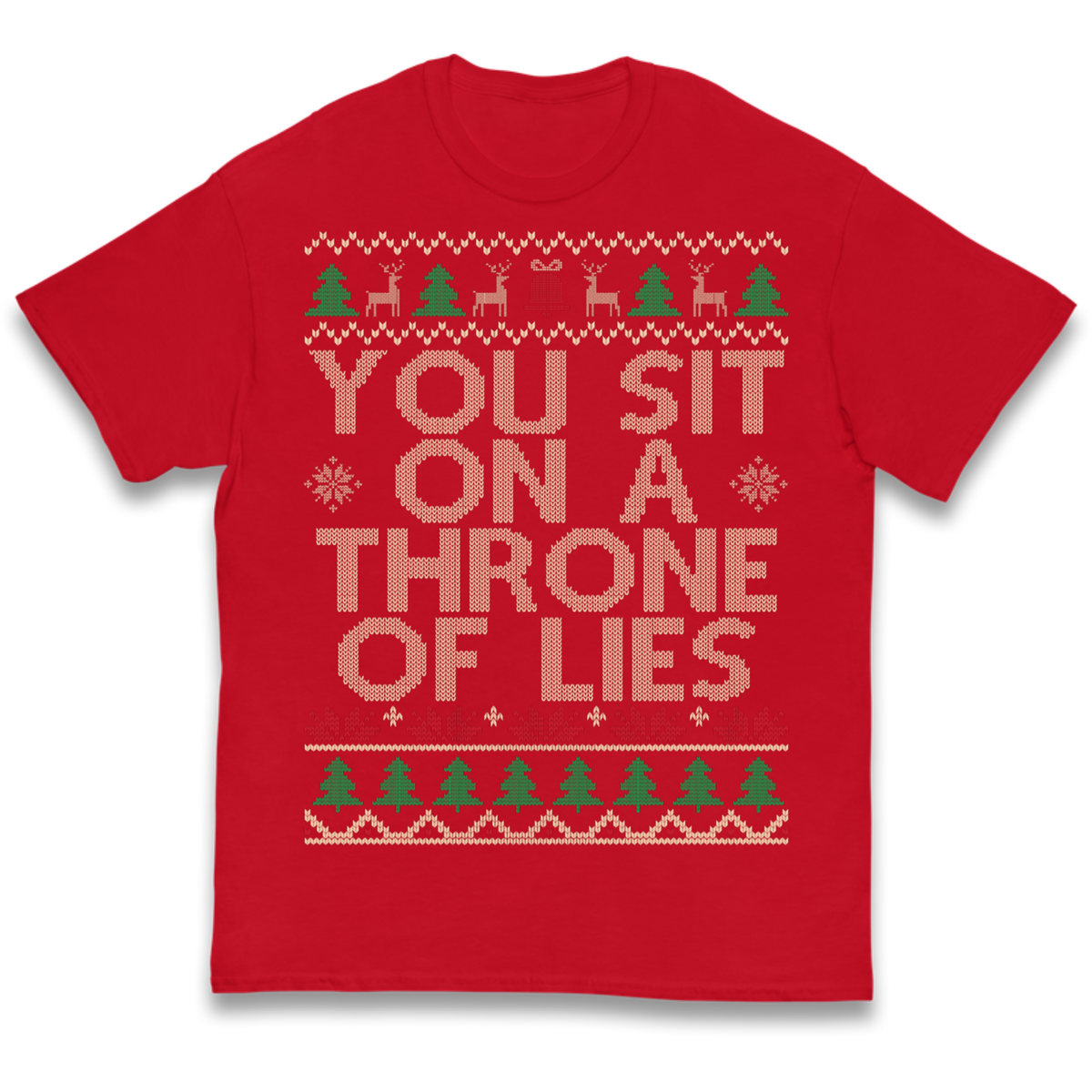 Throne Of Lies Christmas Kids T-Shirt