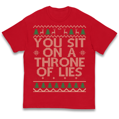 Throne Of Lies Christmas Kids T-Shirt