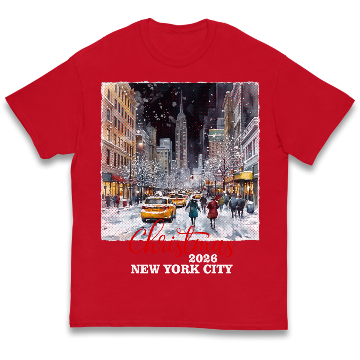 New York Winter Gift Kids T-Shirt