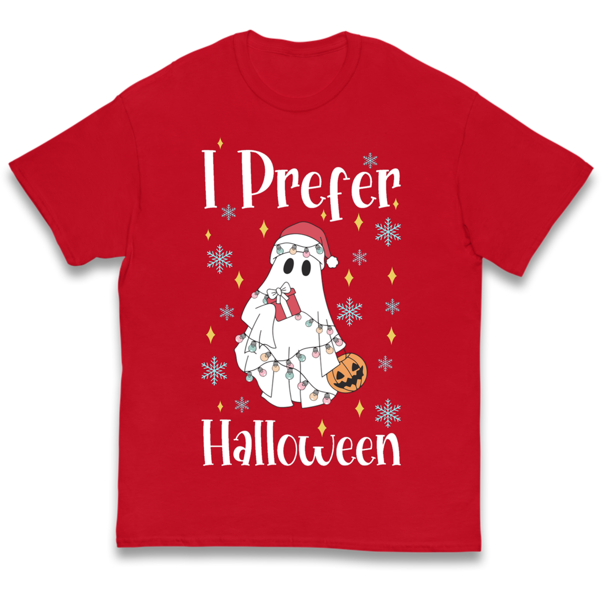 Halloween Christmas Crossover Kids T-Shirt
