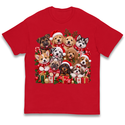 Puppy Christmas Kids T-Shirt