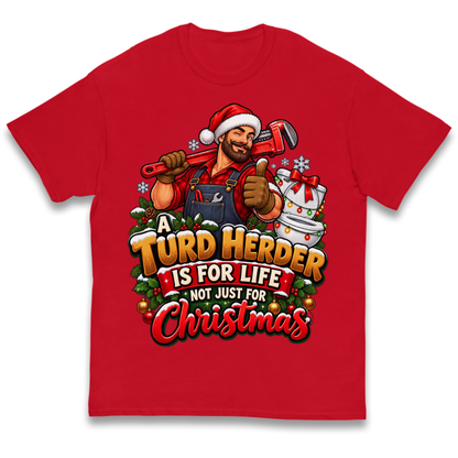 Plumbing Christmas Kids T-Shirt