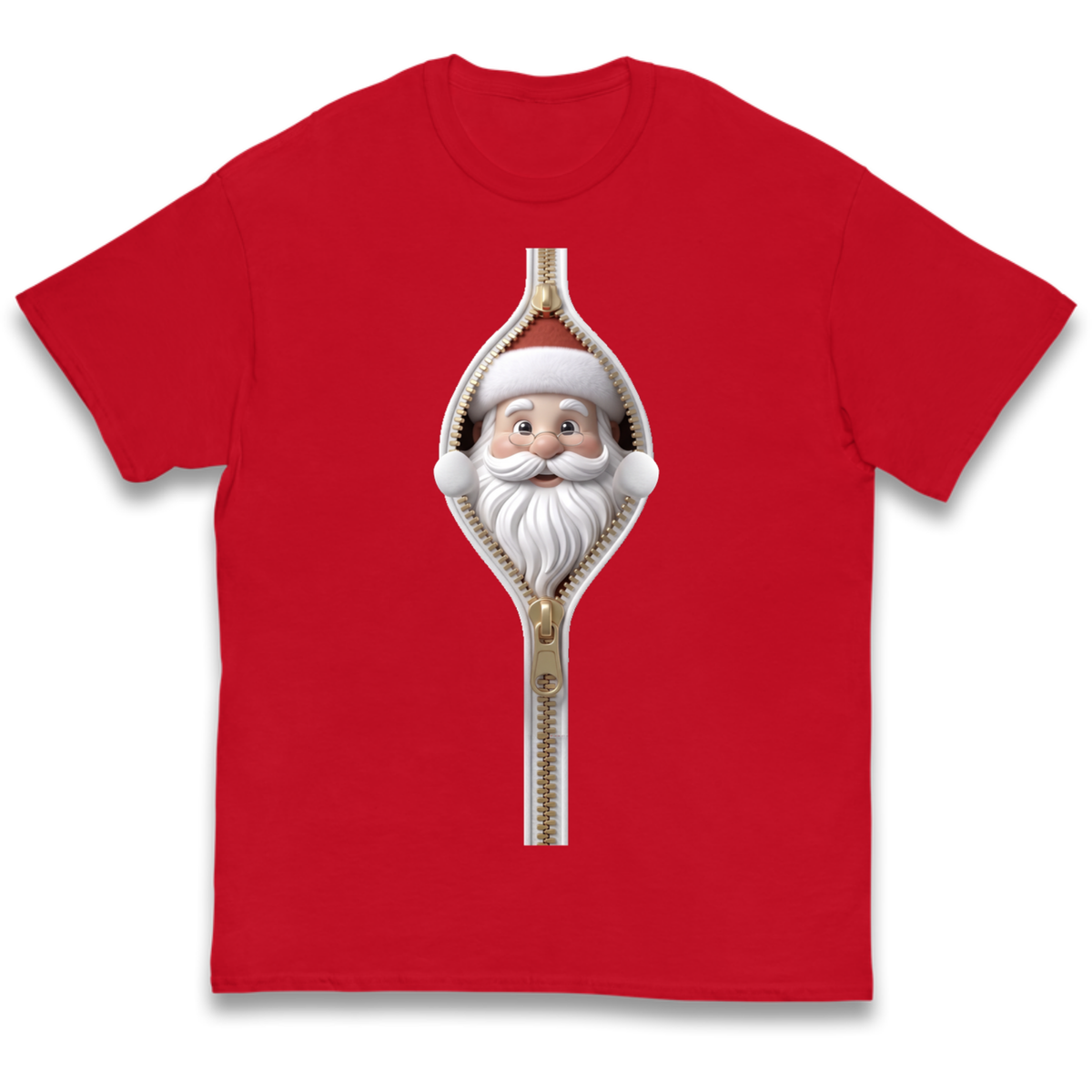 Santa Face Novelty Kids T-Shirt