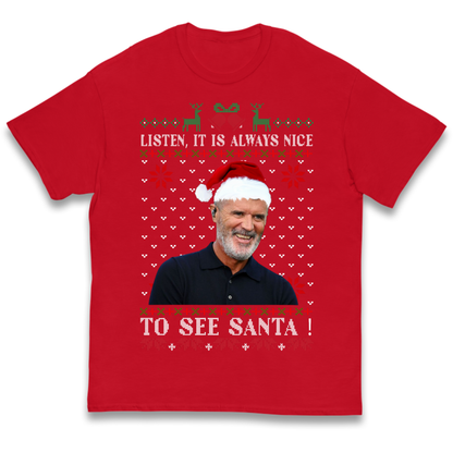 Roy Keane Christmas Kids T-Shirt