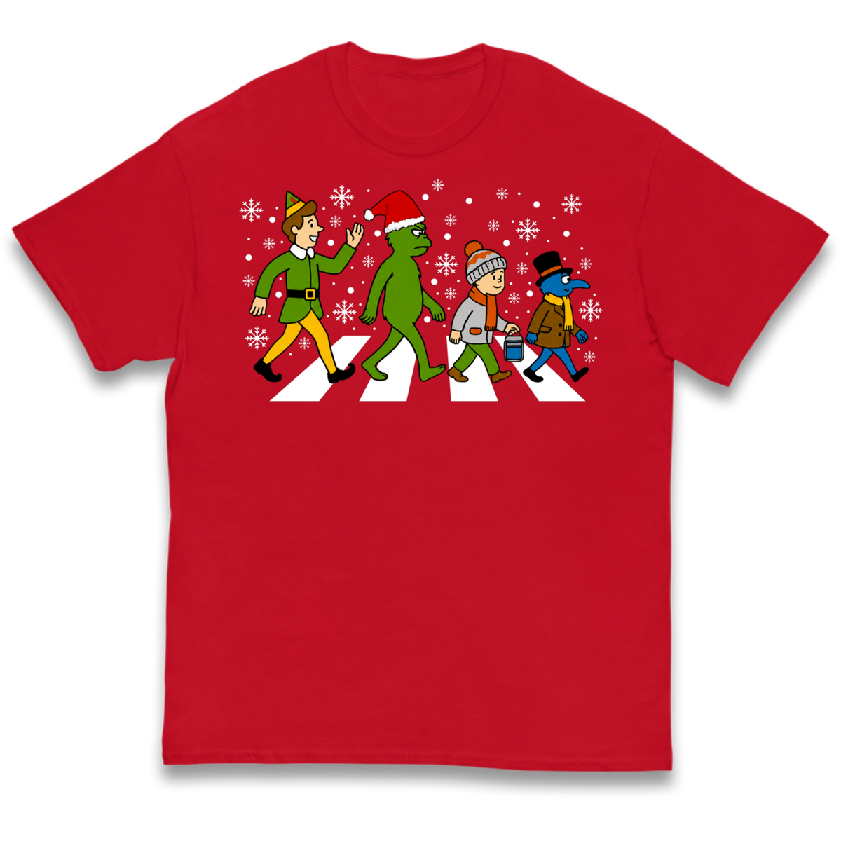 Abbey Road Walk Christmas jumper Kids T-Shirt