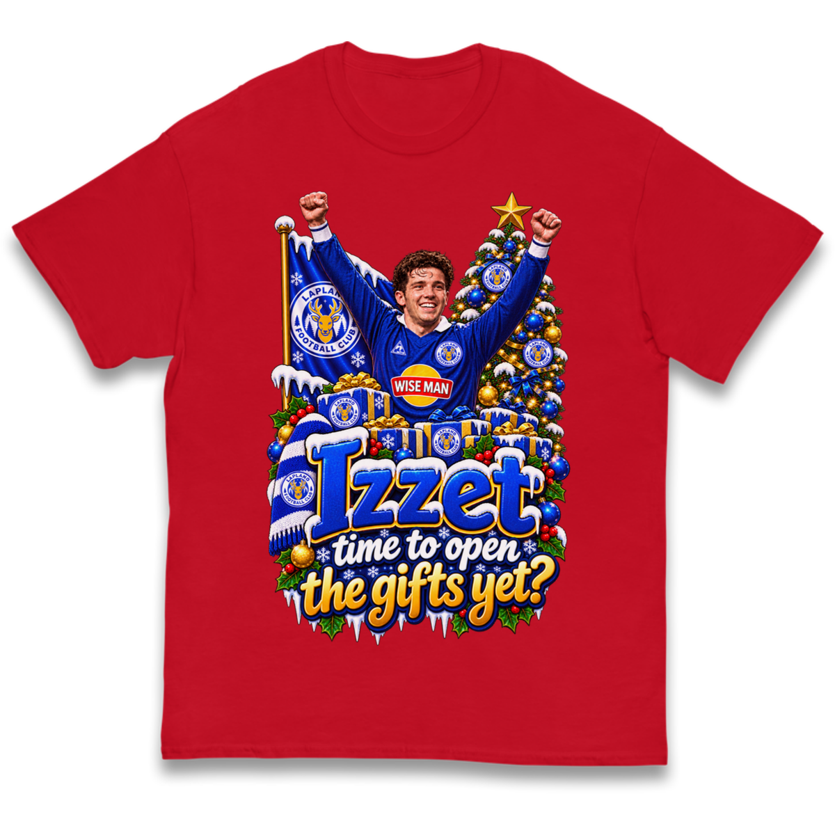 Leicester City Football Christmas Kids T-Shirt