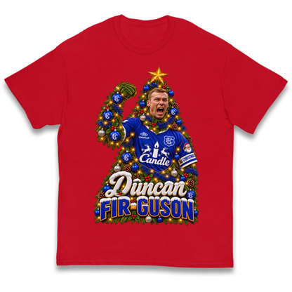 Duncan Ferguson Everton Christmas Kids T-Shirt
